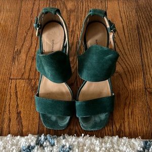 Banana Republic suede high heeled sandals. Only worn a few times.